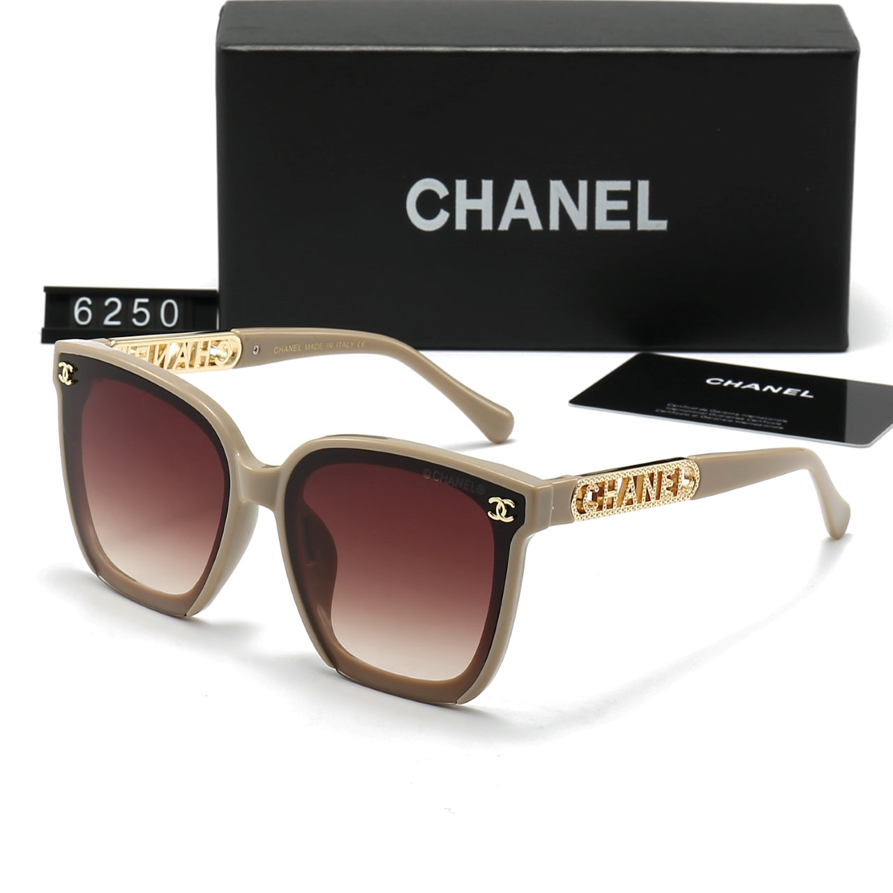 Klassische Fashion-Sonnenbrille mit Metallrahmen
