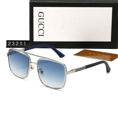Mode Polarisierte Metall-Sonnenbrille