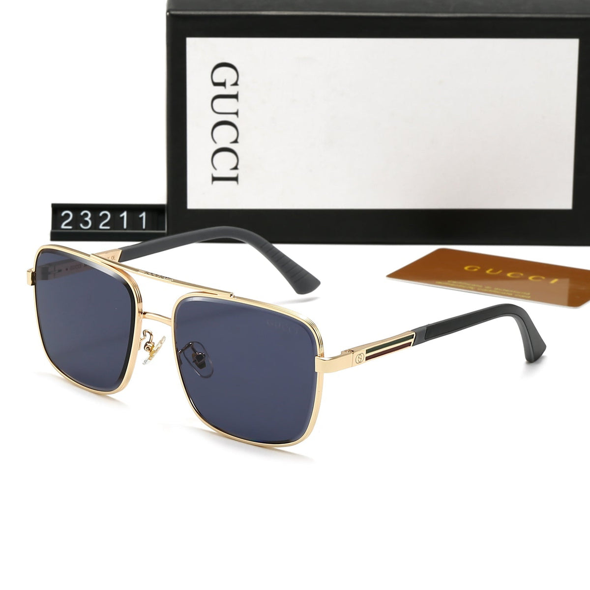 Mode Polarisierte Metall-Sonnenbrille