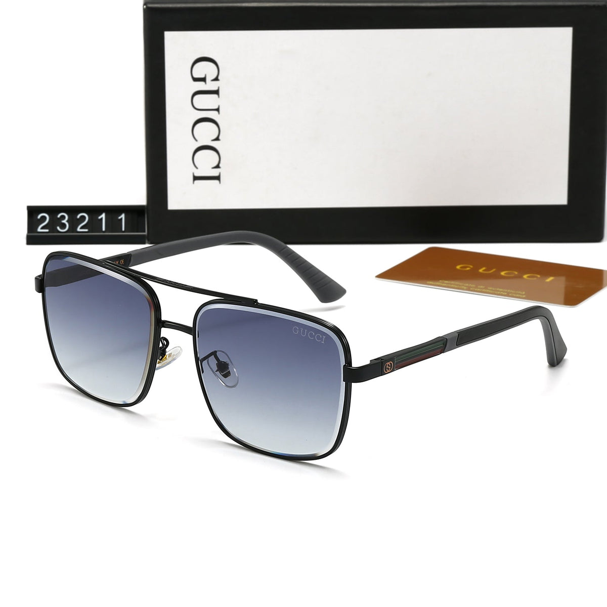 Mode Polarisierte Metall-Sonnenbrille