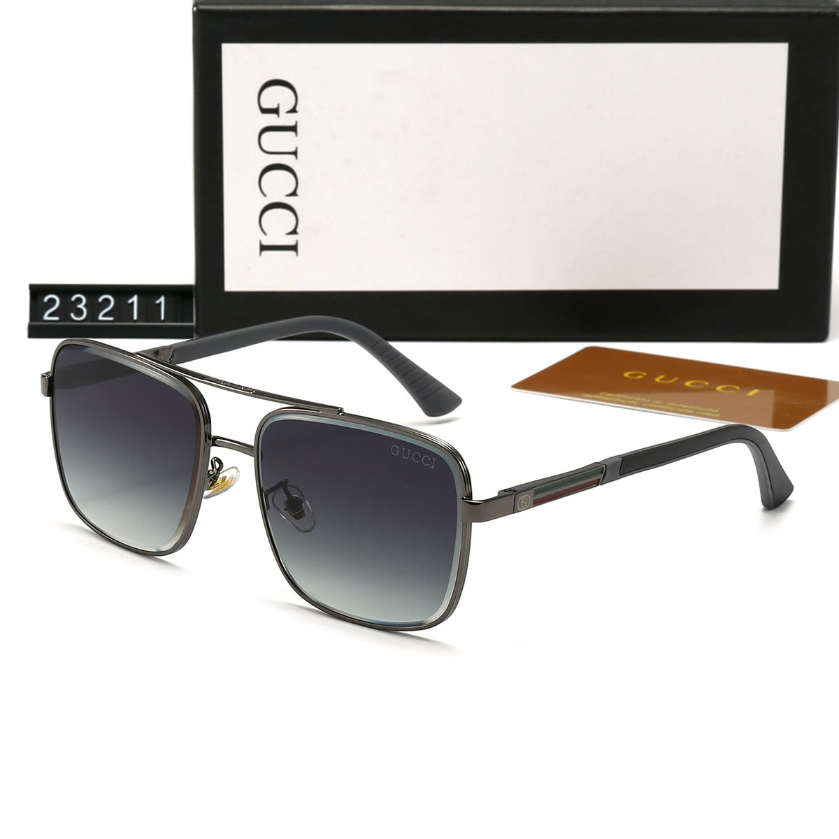 Mode Polarisierte Metall-Sonnenbrille