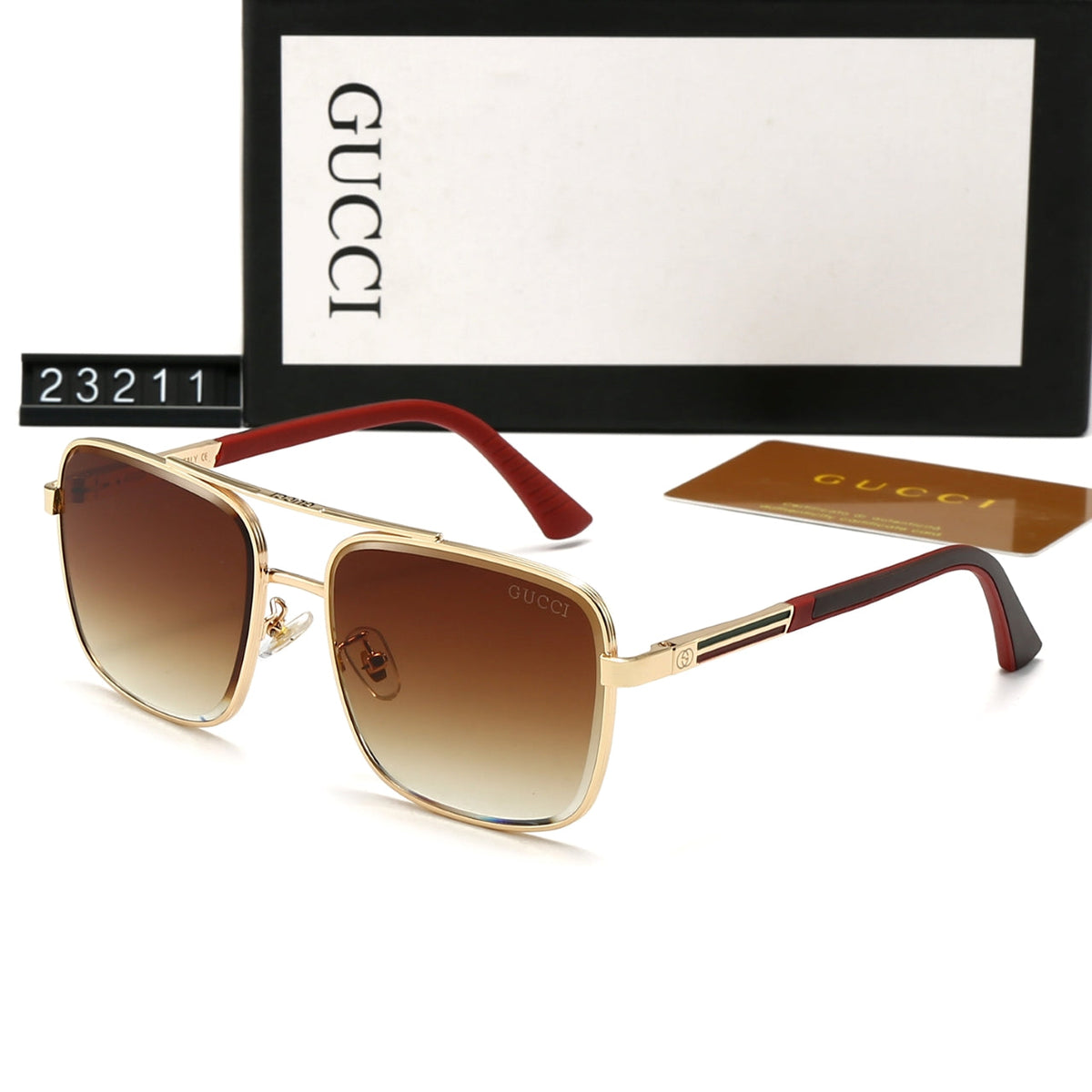 Mode Polarisierte Metall-Sonnenbrille