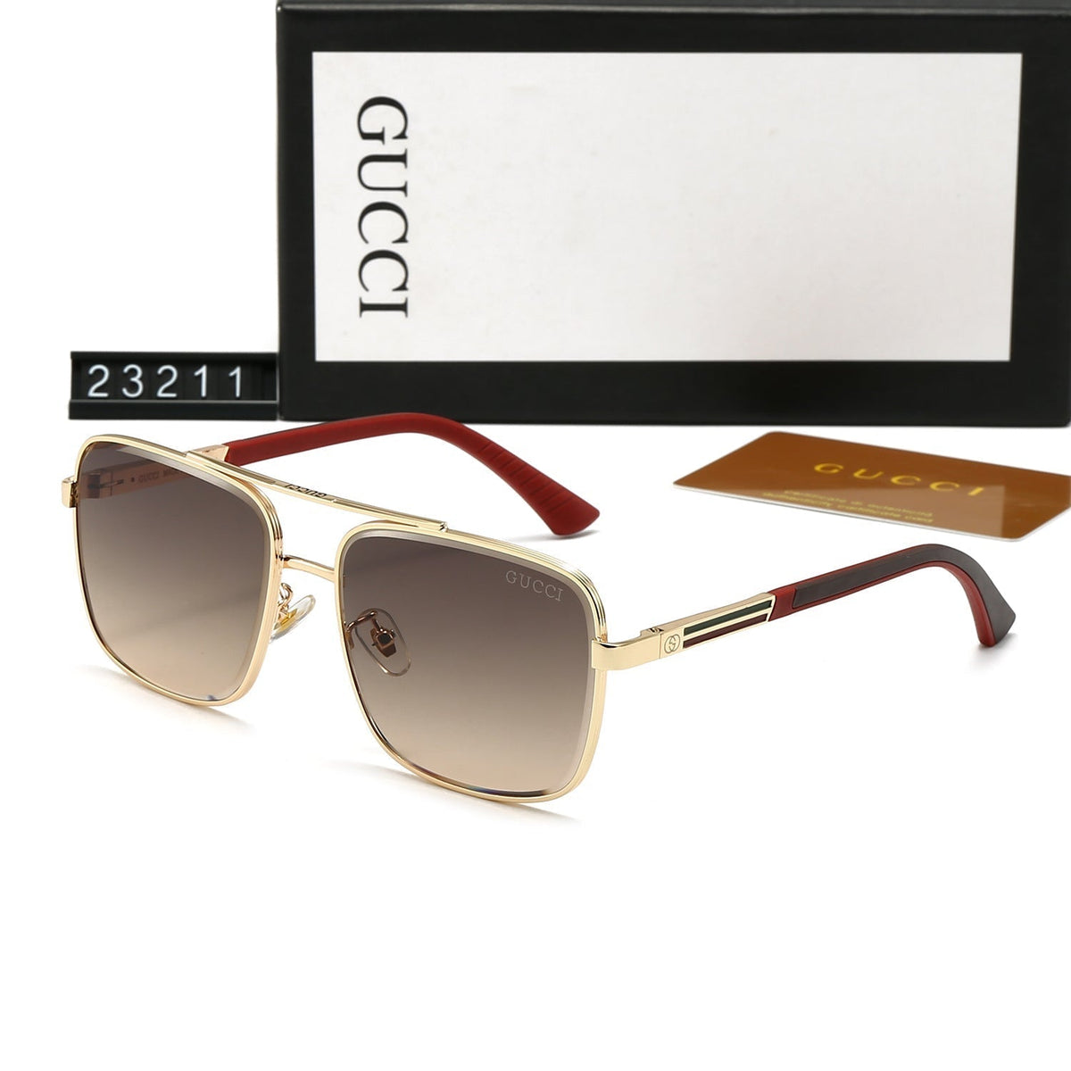 Mode Polarisierte Metall-Sonnenbrille