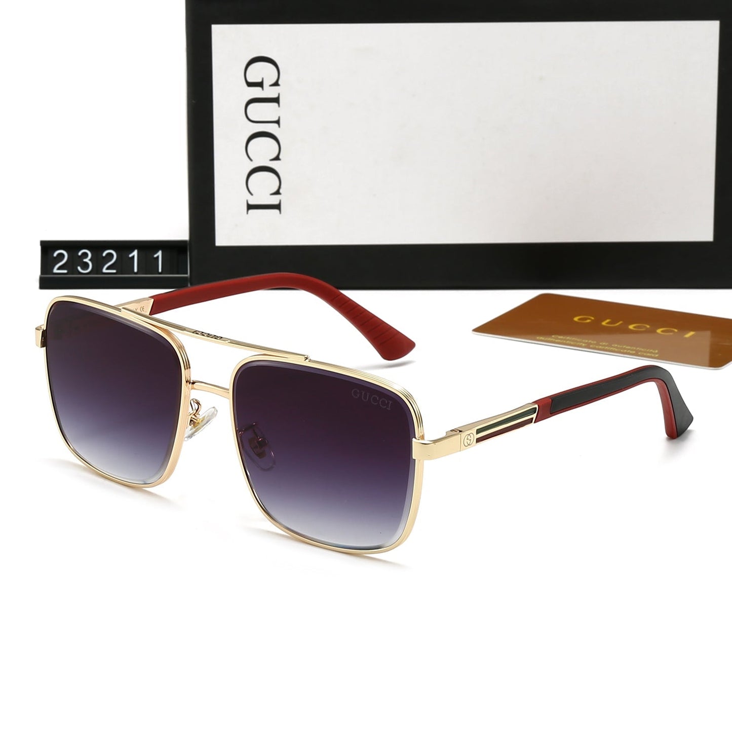 Mode Polarisierte Metall-Sonnenbrille