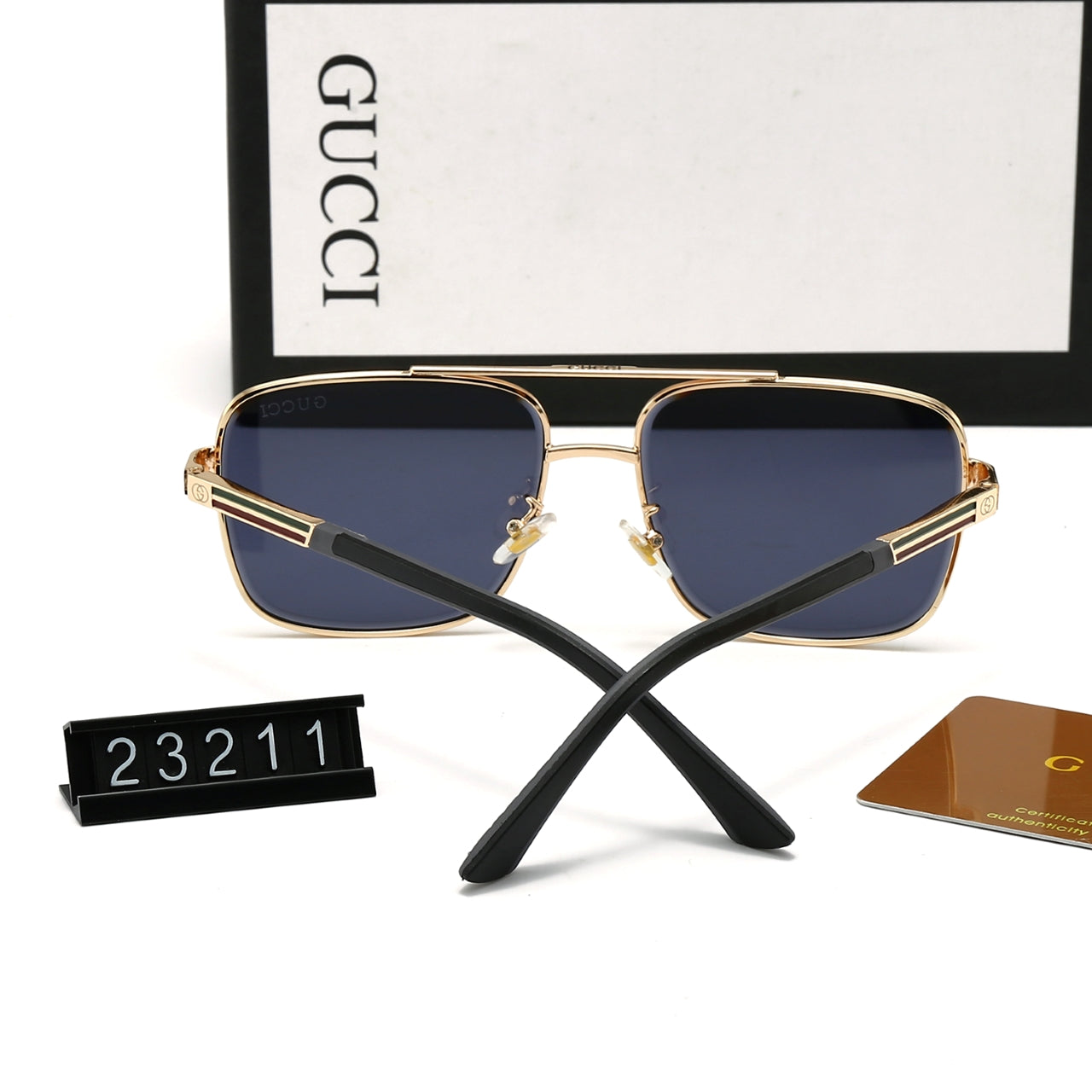 Mode Polarisierte Metall-Sonnenbrille