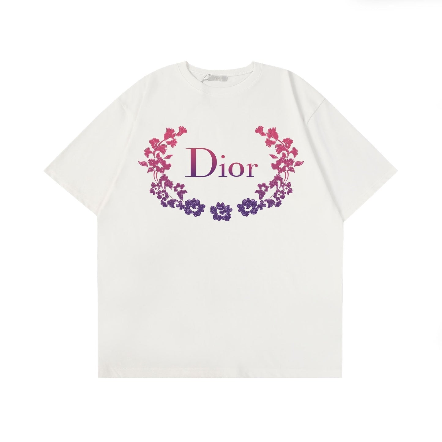 Kreatives T-Shirt mit Blumenmuster