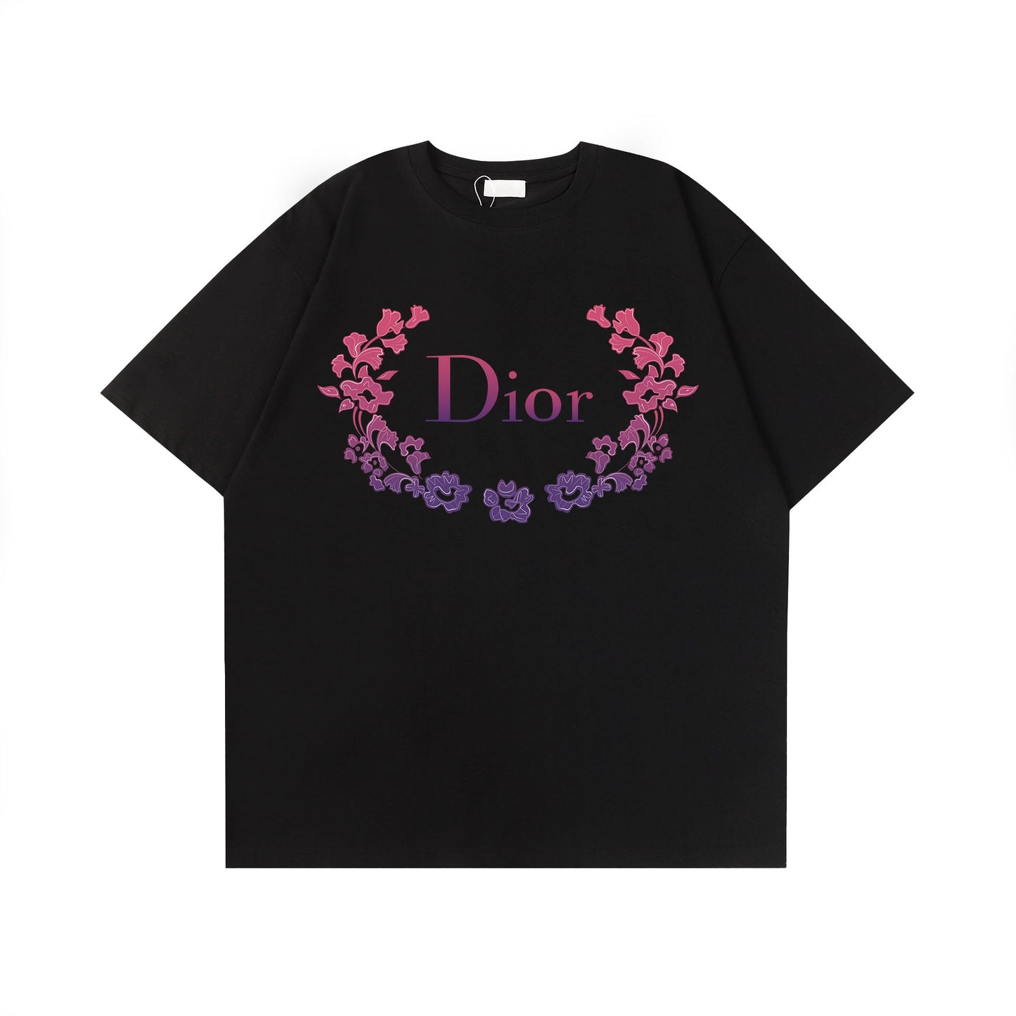 Kreatives T-Shirt mit Blumenmuster