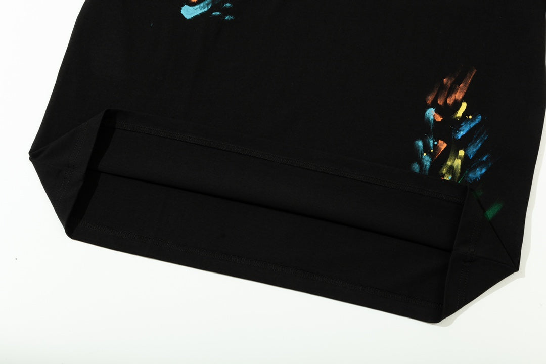Alphabet Graffiti Splash Ink T-Shirt