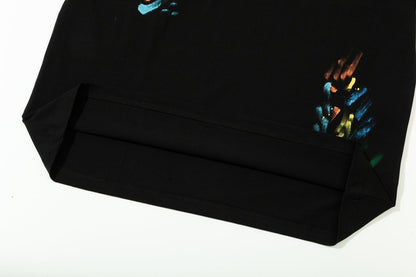 Alphabet Graffiti Splash Ink T-Shirt