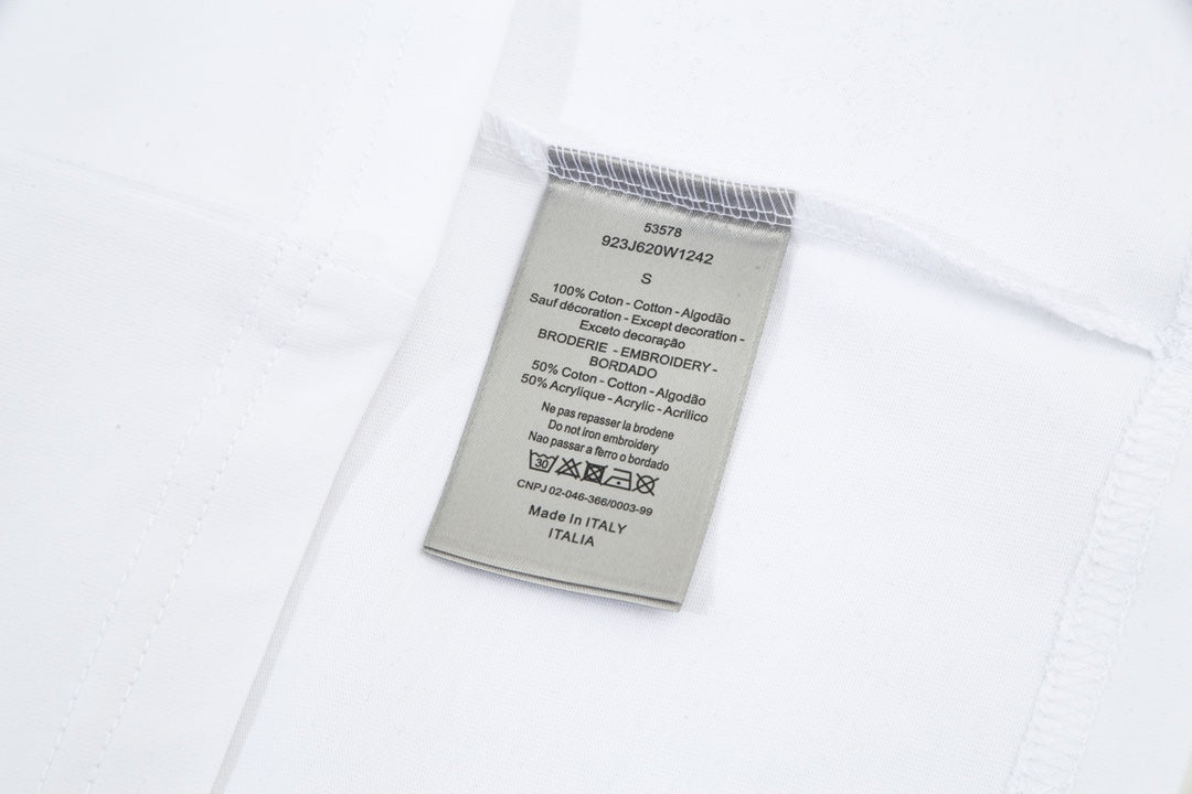 T-Shirt mit Geister-Farbverlauf-Print