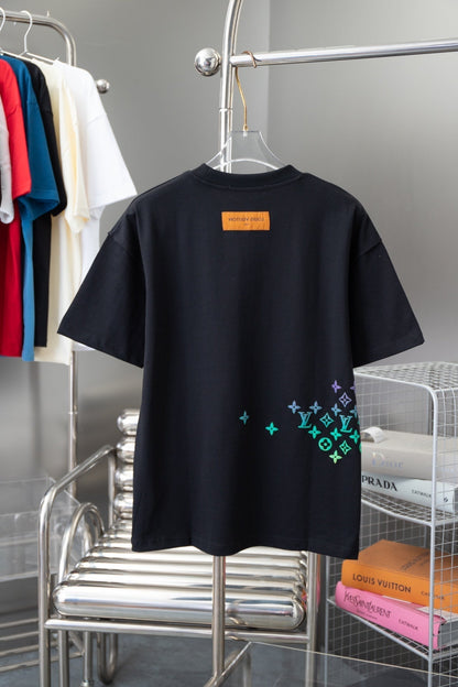 Presbyopie-Verlauf-Print-T-Shirt