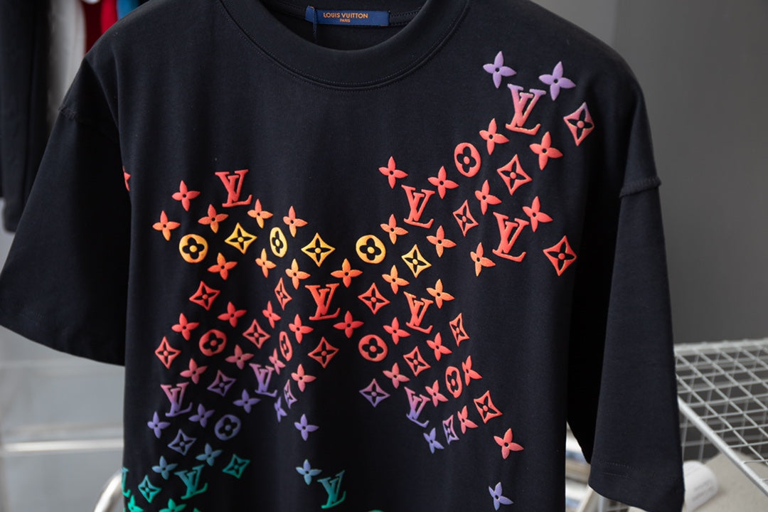 Presbyopie-Verlauf-Print-T-Shirt