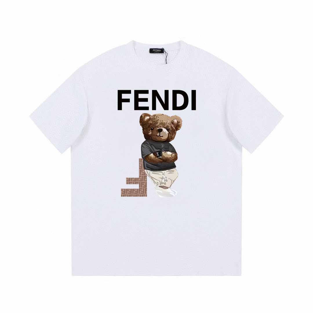 T-Shirt mit Bärenmotiv