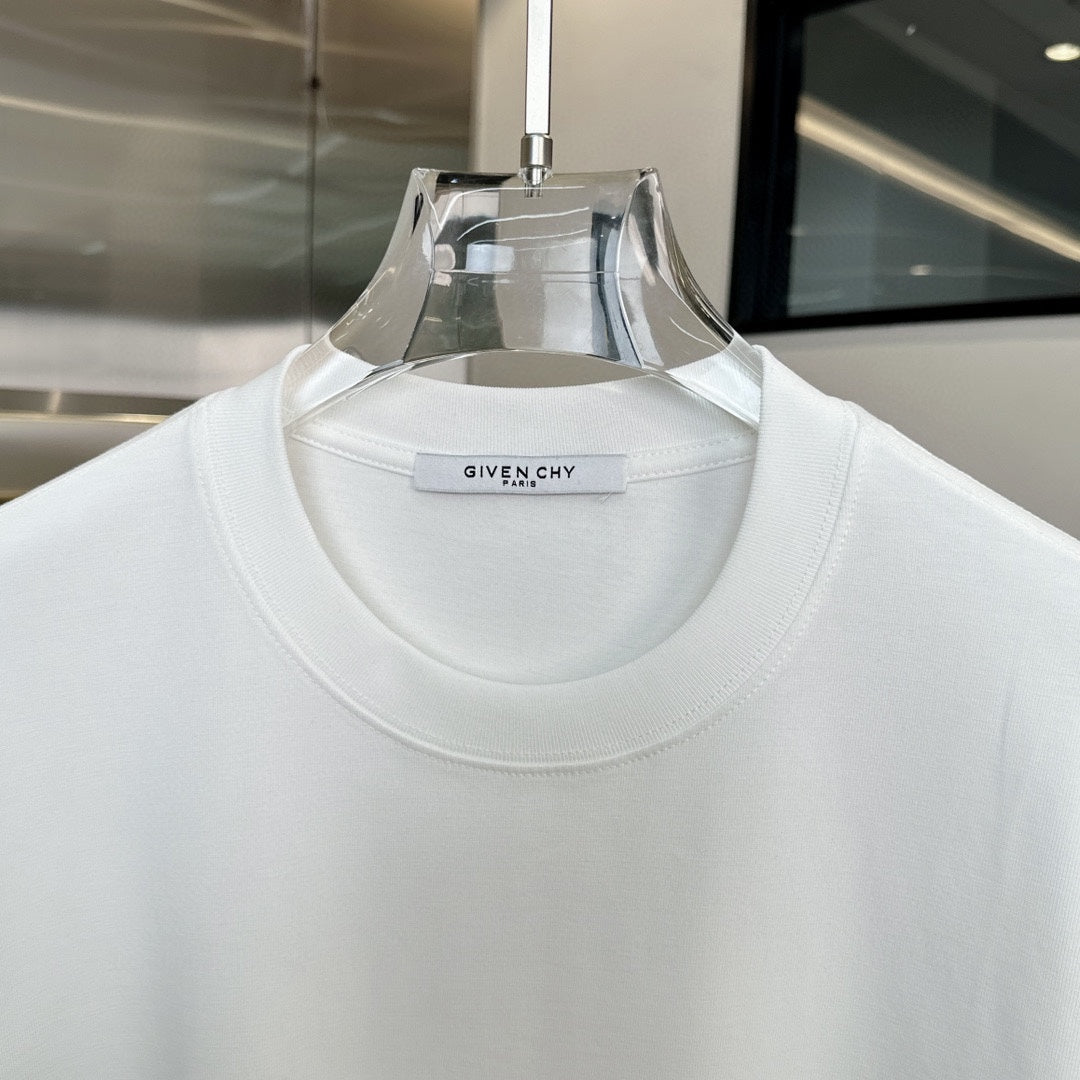 Blauer Hai Print T-Shirt