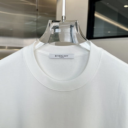 Blauer Hai Print T-Shirt