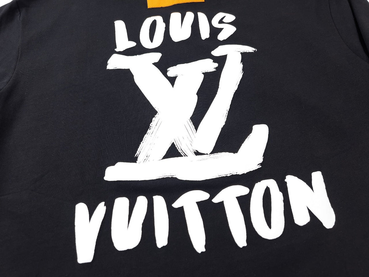Klassisches T-Shirt mit Print auf Vorder- und Rückseite