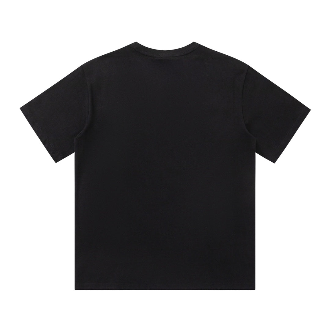 T-Shirt mit Buchstaben-Farbverlauf