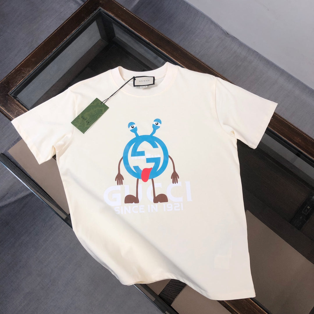 T-Shirt mit lustigen Zeichentrickfiguren