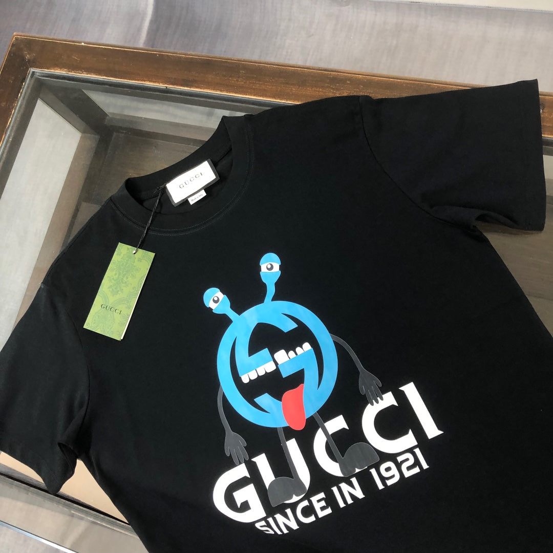 T-Shirt mit lustigen Zeichentrickfiguren