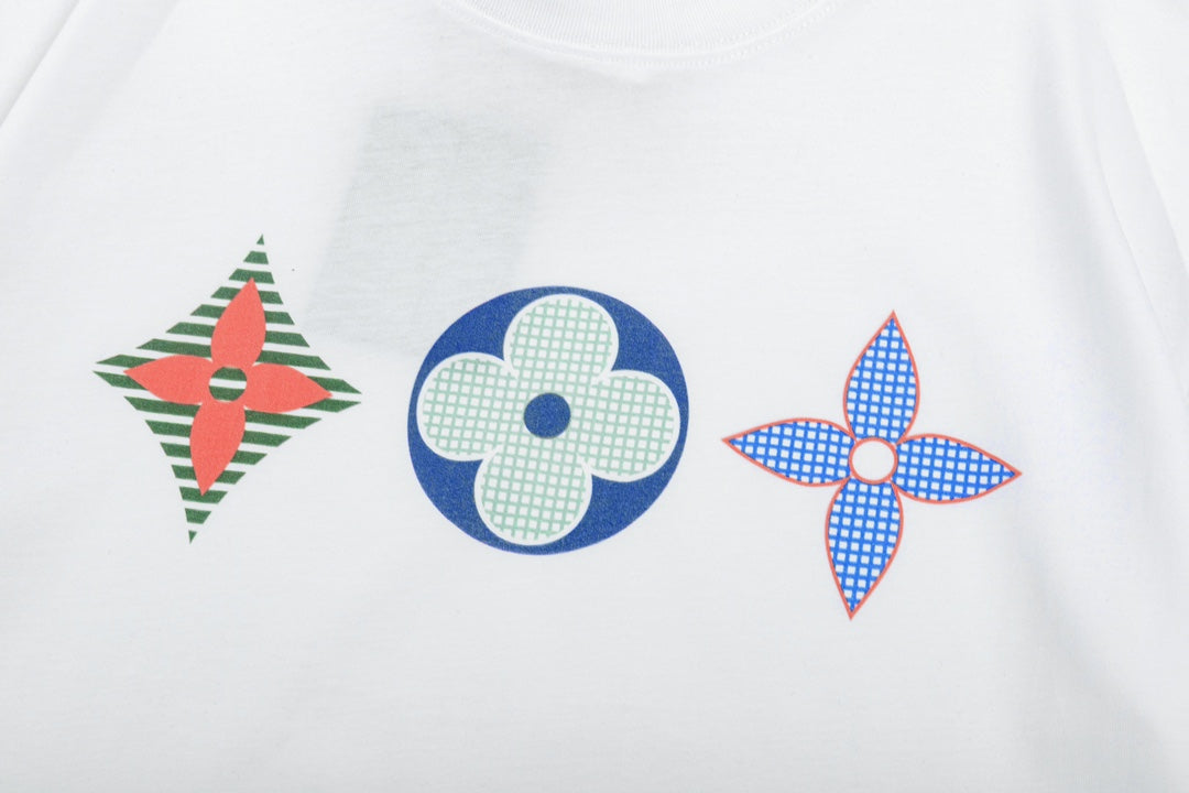 Drei Jacquards Print-T-Shirts