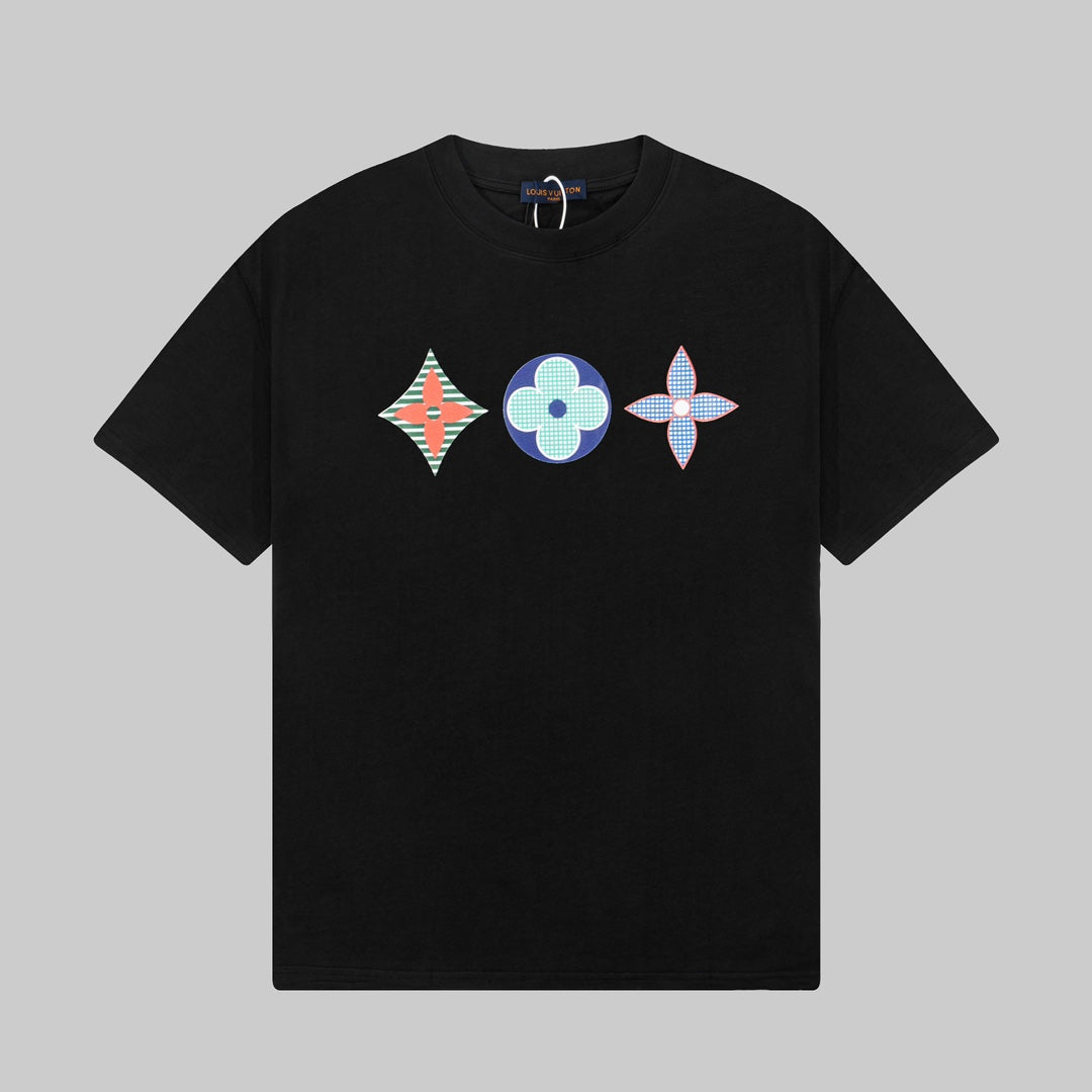 Drei Jacquards Print-T-Shirts